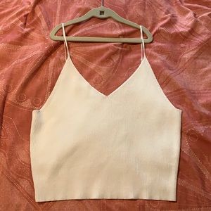 BRAND NEW white pacsun tank
